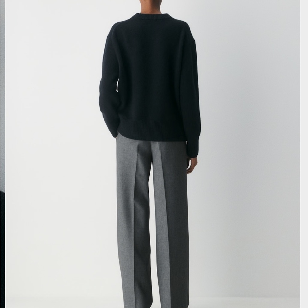 Aritzia Plush Cashmere Oversized Crew Sweater - Picture 5 of 15